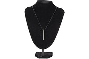 Leftwei Stressabbau Achtsame Halskette, Atemhalskette Spiritueller Schmuck Atemübungsgerät Angstpfeife Halskette für Gewohnheitsmäßige Atemübungen, Meditation, Angstlinderung (Schwarz)