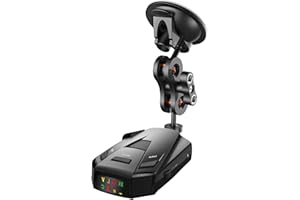 xsaaczm Radar Mount, Car Radar Detector Suction Cup Mount, Windshield Radar Suction Cup Mounting Bracket (for Cobra Radar Detector)