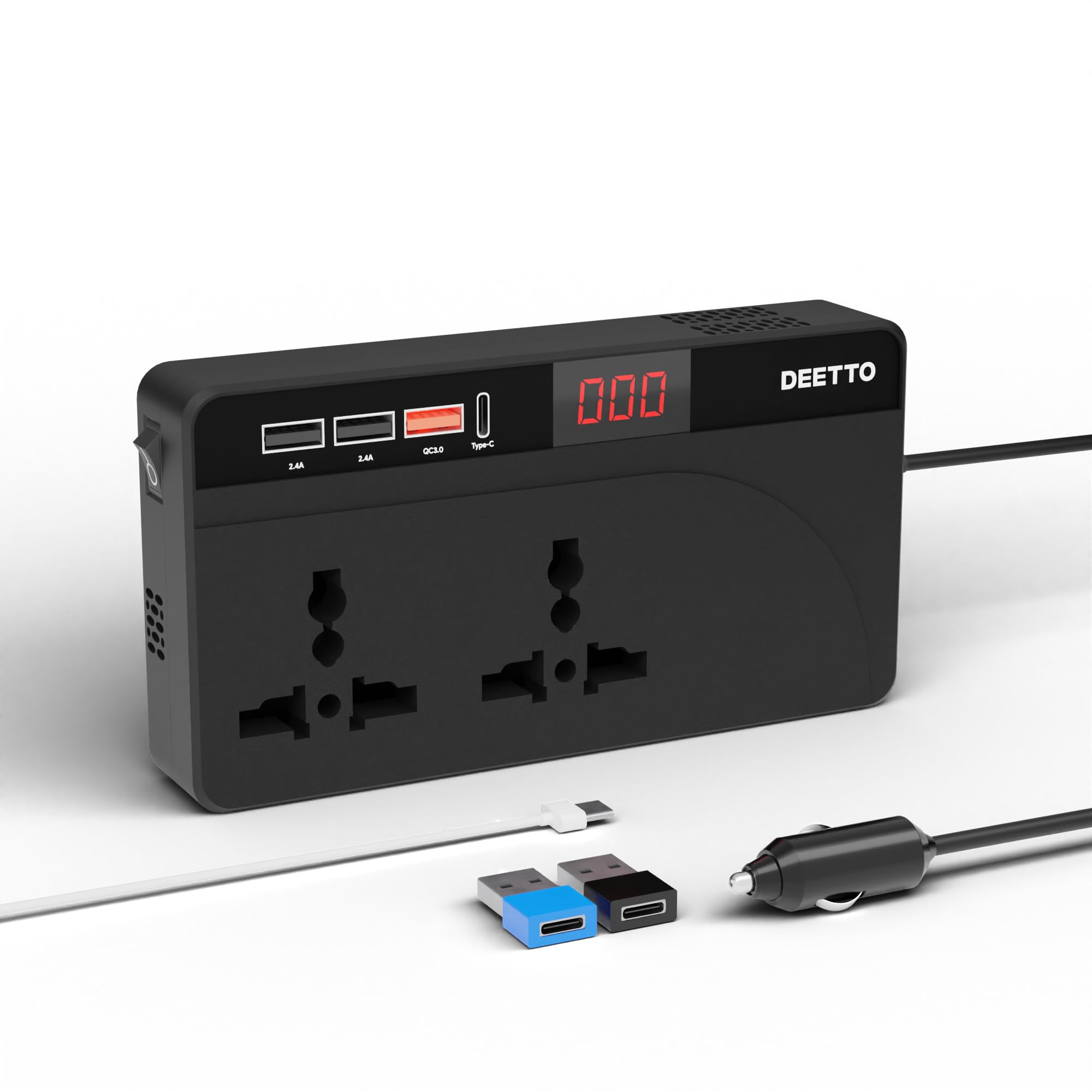 Ultimate Review of Car Charger Power Inverter with Dual AC Outlets and USB Ports