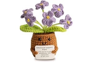 Aruigu Pocket Hug Vergissmeinnicht-Blumen Geschenke, Vergissmeinnicht Positive Geschenke, Positive Kartoffel Deutsch Ersatz, Mutmacher Geschenk, Gute Besserung Geschenk