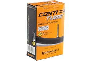 Continental R28 Training Presta Long Valve Inner Tube - Black, 700C x 25-32 C/60 mm