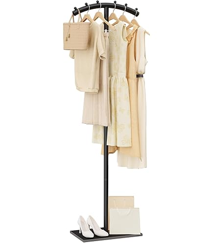 Vrijstaande Kapstok Met Stevige Rotsbasis - Industriële Kledingrek Voor Kleding En Hoeden