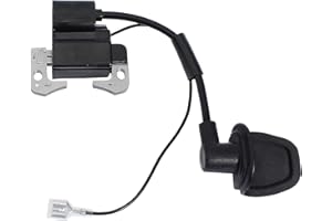 QAZAKY Bobine d'allumage pour 2 temps 33cc 43cc 47cc 49cc 50cc Mini Moto Dirt Pocket Bike Chopper Scooter Enfants Quad ATV Minimoto