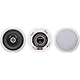Cambridge Audio C155 - Pair of In-Ceiling Speakers for Music or Home Cinema Systems with Paintable Trim
