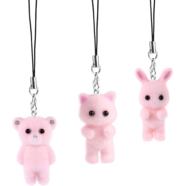 Ouligay Y2K Lot De 4 Pendentifs Courts Pour Téléphone Portable - Chaîne