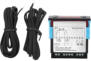 Sensore di temperatura, BiuZi EW-801AH AC220V ± 10% Solare 3 ℃ ~ 50 ℃ Differenza di temperatura Avvio Sonde sensore di temperatura 2 Uscita Controllo temperatura Set di sonde sensore