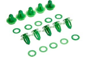 bowarepro 50 pezzi clip per finiture auto porta porta pannello clip paraurti clip di fissaggio pannelli #A0009912771 clip di fissaggio automatico sostituzione per Mercedes Vito Viano W639