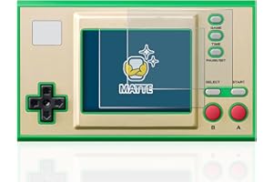 BROTECT Protector Pantalla Anti-Reflejos para Nintendo Game & Watch Super Mario Bros (2 Unidades) Película Mate Anti-Huellas
