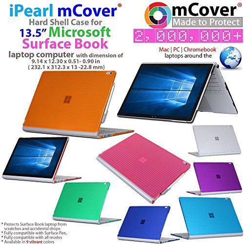 mCover Hartschalen f  r 13 5-Zoll Micosoft Surface Book - Aqua