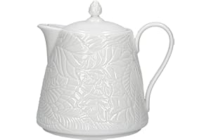 LA PORCELLANA BIANCA PB La Porcelaine Bianca - Théière en Gift Box - Arredo Casa - Linea Bosco - Idée cadeau - 1200 CC; 17 x 14,5 x h17 cm