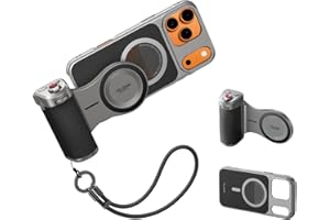 AFAITH Master Grip Kit para iPhone 17 Pro MAX, Agarre Magnético Teléfono,Batería integrada de 3200mAh, Carga inalámbrica,Funda de grafeno Refrescante, Kit Fotografia iPhone 17 Pro MAX