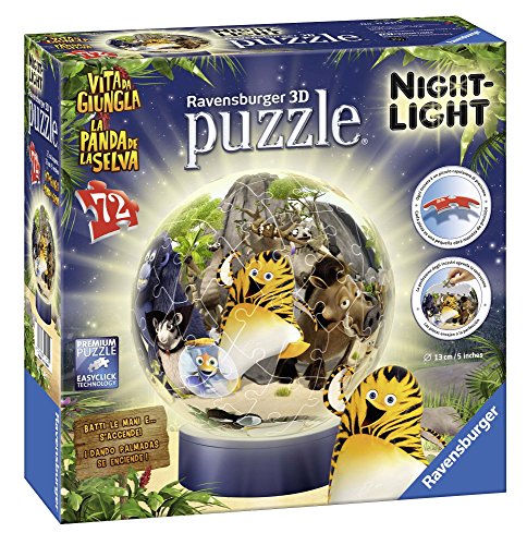 Preisvergleich Produktbild Ravensburger Puzzle 3D Lampe, der Panda de la Selva (11831)