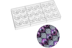 TOSSPER Moule Chocolat Forme Citron réutilisable Party gâteau Cadeau Cuisson Fondant Artisanat Cuisine Polycarbonate Décoration Easy Clean Bricolage