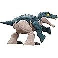 Mattel Jurassic World Dinosaur Transforming Toy, 11 Step Baryonyx to Parasaurolophus Double Danger 2 in 1 Toy, Fierce Changers, HLP09