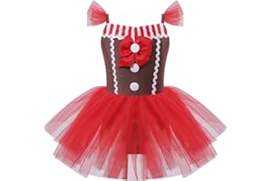 TiaoBug Vestido de Ballet para Niñas Maillot con Falda Tutú Lentejuelas Leotardo Gimnasia Rítmica Vestido de Bailarina Disfraz de Ballet Fiesta 3-14 Años
