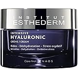 Institut Esthederm - Intensive Hyaluronic - Crème Anti Rides et Ridules - Lutte contre la Déshydratation, les Tiraillements -