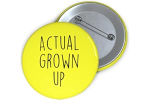 FELBRIDGE STUDIO 16th 18th 21st Birthday Badge - 21st Birthday Gifts - for Girls Boys Her Men Him Daughter Granddaughter Grandson Son - Funny Unusual Pin Button - 21 badge - 59mm / 2.3"