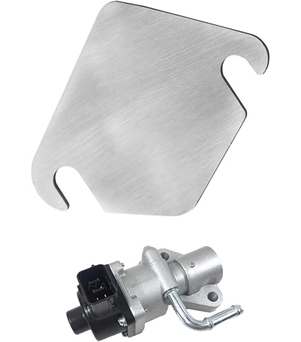 Kit Plaque Obturation Vanne EGR 1.6 HDI - Bloc Obturateur Valve EGR Avec Joint Pour Voiture