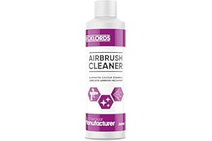 McKLords - Airbrush Cleaning Solution | Acrylic Paint Cleaner for Airbrushing and Restoration - 250ml