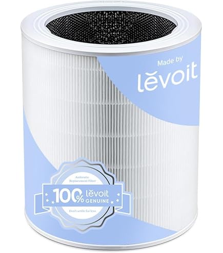 3 Filtres Rechange Pour Purificateur LEVOIT Vital 100S - HEPA H13, Charbon Actif 3 En 1 - Compatible #Vital 100S-RF