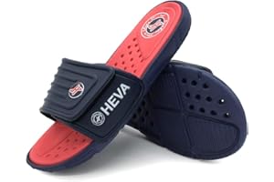 HEVA Slide Badeschuhe Herren Sommer Sandalen
