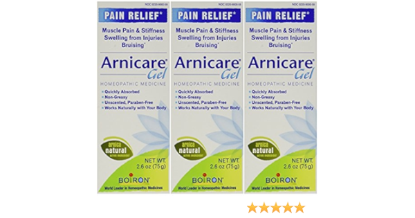 Boiron Arnicare Arnica Gel 2 6 Ounce Pack Of 3 Amazon In