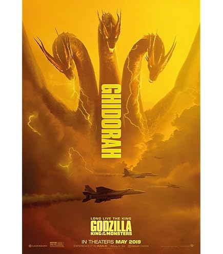 Superb French Godzilla film poster - A Poucel - 1956