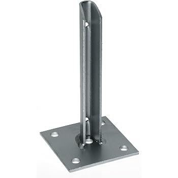 Alberts 211851 Porta palo | per pali quadrati in legno, da piantare | zincato a caldo | 71 x 71 mm Alberts 211851 Porta palo | per pali quadrati in legno, da piantare | zincato a caldo | 71 x 71 mm