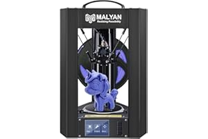 MALYAN M300 Mini Delta 3D Drucker - Fertig montierte FDM 3D Drucker für Kinder und Anfänger, MicroSD-Karte vorinstalliert mit druckbaren 3D Modellen, Druckgröße 110x120 mm