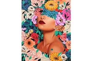 CICISTORY Peinture par Numéros pour Adultes,Acryliques Peintures Numéros Adultes Débutants Enfants Peinture avec 4 Pinceaux-40×50 cm sans Cadre