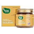 Mother Sparsh Turmeric Healing Ubtan Face Mask Powder for Hyperpigmentation & Dark Spots | Mask Made With Saffron, Rose Petal, & Orange Peel | For All Skin Types -75g