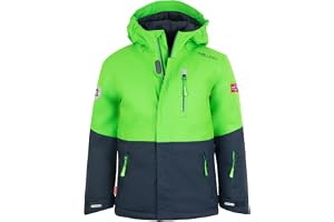 Trollkids Hallingdal för utomhusaktiviteter. Unisex – barn och tonåringar | Andningsaktiv overall, förstärkta sömmar, reflekterande detaljer, för varje vinteräventyr, skidkläder för barn