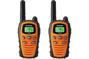 Walkie Talkies for Adults Long Range Two Way Radios | Easy to Use, Reliable Quality, 16 Channels, PMR, VOX, 5km Range, Flashl