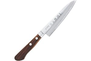 SekiRyu Couteau Japonais acier Molybdène Lame Couteaux de Cuisine fabriqué au Japon Acier Inoxydable Plusieurs Modèles (Petty 12 cm)