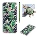 Price comparison product image SKYXD TPU Case For XIAOMI Redmi 5 Plus, Ultra Thin Transparent Soft Silicone Shell Crystal Lovely Pattern Protective Cover For XIAOMI Redmi 5 Plus,+ 1 Stylus + 1 Glitter Dust Plug,Banana Tree