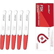 Wondfo FSH Test Strips Menopause Tests Perimenopause Tests For Women 10 Strips Hormone Level Check