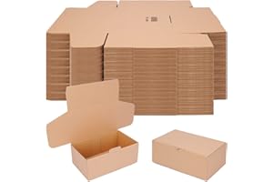 verpacking Scatole pieghevoli 25 x 15 x 10 cm marrone (dimensioni esterne 25,8 x 15,8 x 10,5 mm) WP 30 scatola da spedizione imballaggio (100 pezzi)