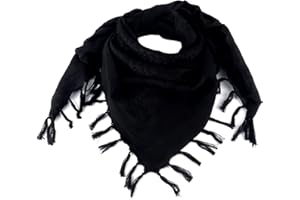 FOCUHUNTER Shemagh Schal Military Tactical Desert Keffiyeh Schal Head Neck Schal Baumwolle 43x43 Zoll Bunte arabische Schals Wrap mit Quaste für Männer & Frauen