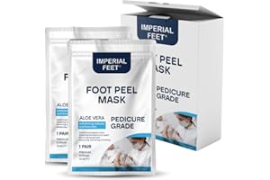 ‎IMPERIAL FEET Fußmaske - Maske für weiche Füße - Fußpflege - Pedicure Grade