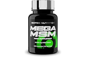 Scitec Nutrition Mega MSM | Integratore alimentare contenente metilsulfonilmetano in capsule | 2400 mg di MSM al giorno, 100 capsule