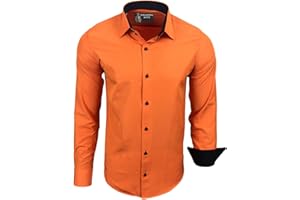Subliminal Mode Chemise Homme Manches Longues | Coupe Classique | Confortable et Facile à Entretenir | Idéale pour Le Bureau et Sorties Décontractées