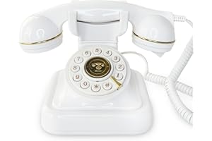 FiayaCom Libro de visitas de audio, teléfono de boda, libro de visitas de audio, graba mensajes de audio personalizados, conserva tus ocasiones especiales (blanco)