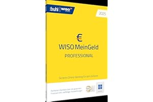 BUHL DATA SERVICE WISO Mein Geld Professional 2025 | Ein Online-Banking für alle Konten | Perfekter Überblick über Ihre Finanzen | Prof.: Mehr Auswertungen, ... für dein Zuhause (WISO Software)