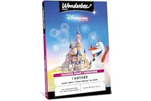 TICK&BOX Ticketbox - Disneyland Paris - Journée pour 1 Personne (Adulte) - Coffret Cadeau - Idée Cadeau Divertissement