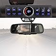 WATERWICH 6 Toggle Switch Panel Pod Overhead and Source Control System Box Wiring Harness Kit with 12 Switch Covers & a Switch Clip Remover Compatible with Jeep Wrangler JK JKU 2007-2018