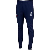 Pantalon Molleton Equipe De France FFF - Collection Officielle | Coton | Tailles S-XXL Adulte Et 4-14 Ans Enfant