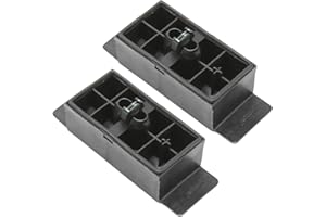 Hoypeyfiy 2-tlg. 4G0802845 Front-Stoßdämpfer-Adapter-Unterstützung Ersatz für A6 C7 A7 4G 2012-2018