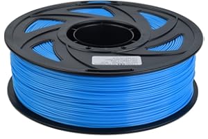 euroharry Filament ASA, materiał do drukarki 3D 1,75 mm, odporny na działanie promieni UV, materiał odporny na wysoką temperaturę 1 kg, dzięki czemu idealnie nadaje się do użytku na zewnątrz w świetle słonecznym (ASA , niebieski)