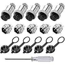 Aiqeer 3 Set Wasserdichte Auto-Steckverbinder - 4-polig, 16 AWG, Perfekt Für Motorrad, Auto & Boot