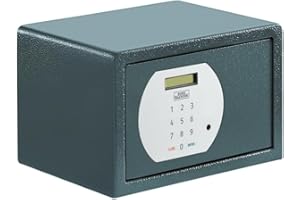 BURG-WÄCHTER Möbeltresor mit elektronischem Zahlenschloss, Zur Wand- und Bodenbefestigung, 6,7 l, 7,1 kg, Pure-Safe PS 110 E, anthrazit